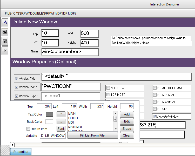 Interaction Designer - Controls
